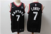 Raptors 7 Kyle Lowry Black Nike Swingman Jersey,baseball caps,new era cap wholesale,wholesale hats